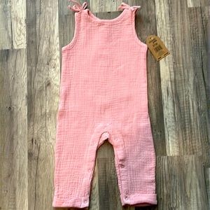 Chick Pea Girl’s Pink Romper 6 - 9 months NWT